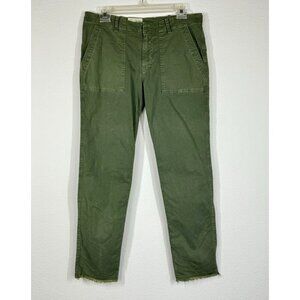Olive Green Women's Pants